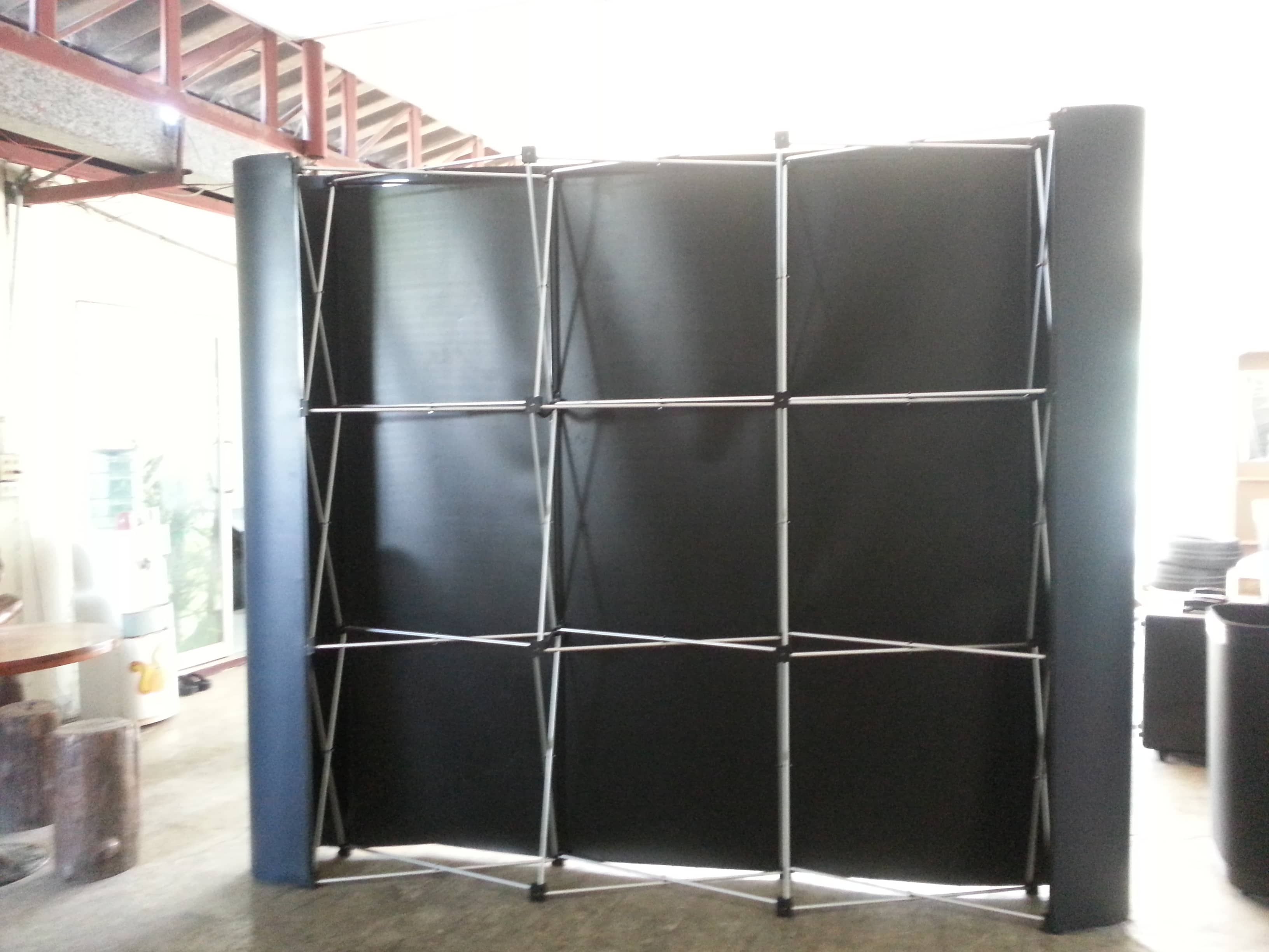 service booth by signmasterpro.co.th