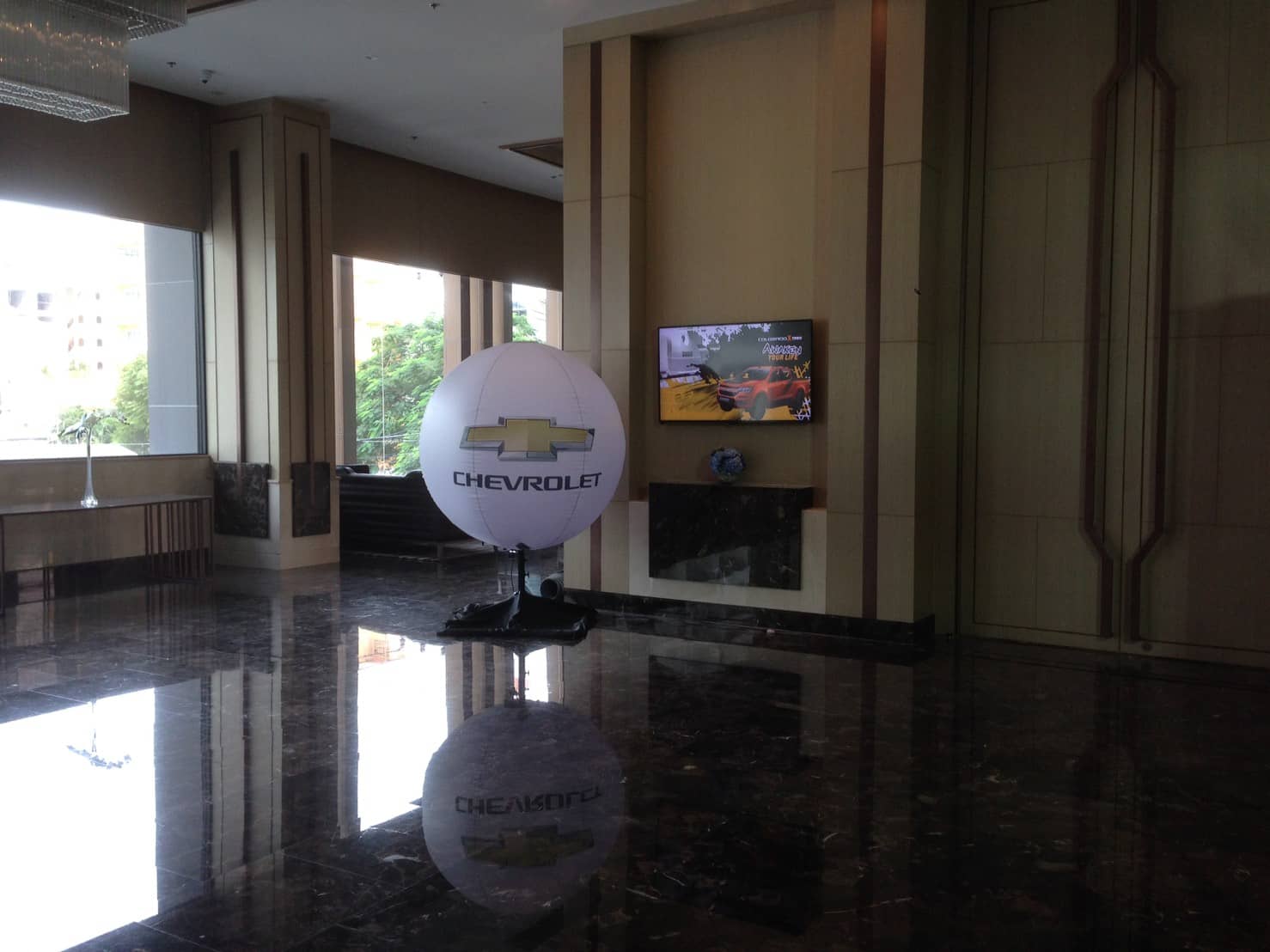 service booth by signmasterpro.co.th