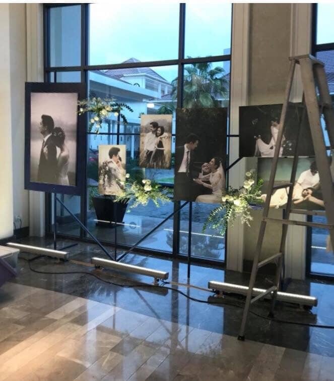 service booth by signmasterpro.co.th