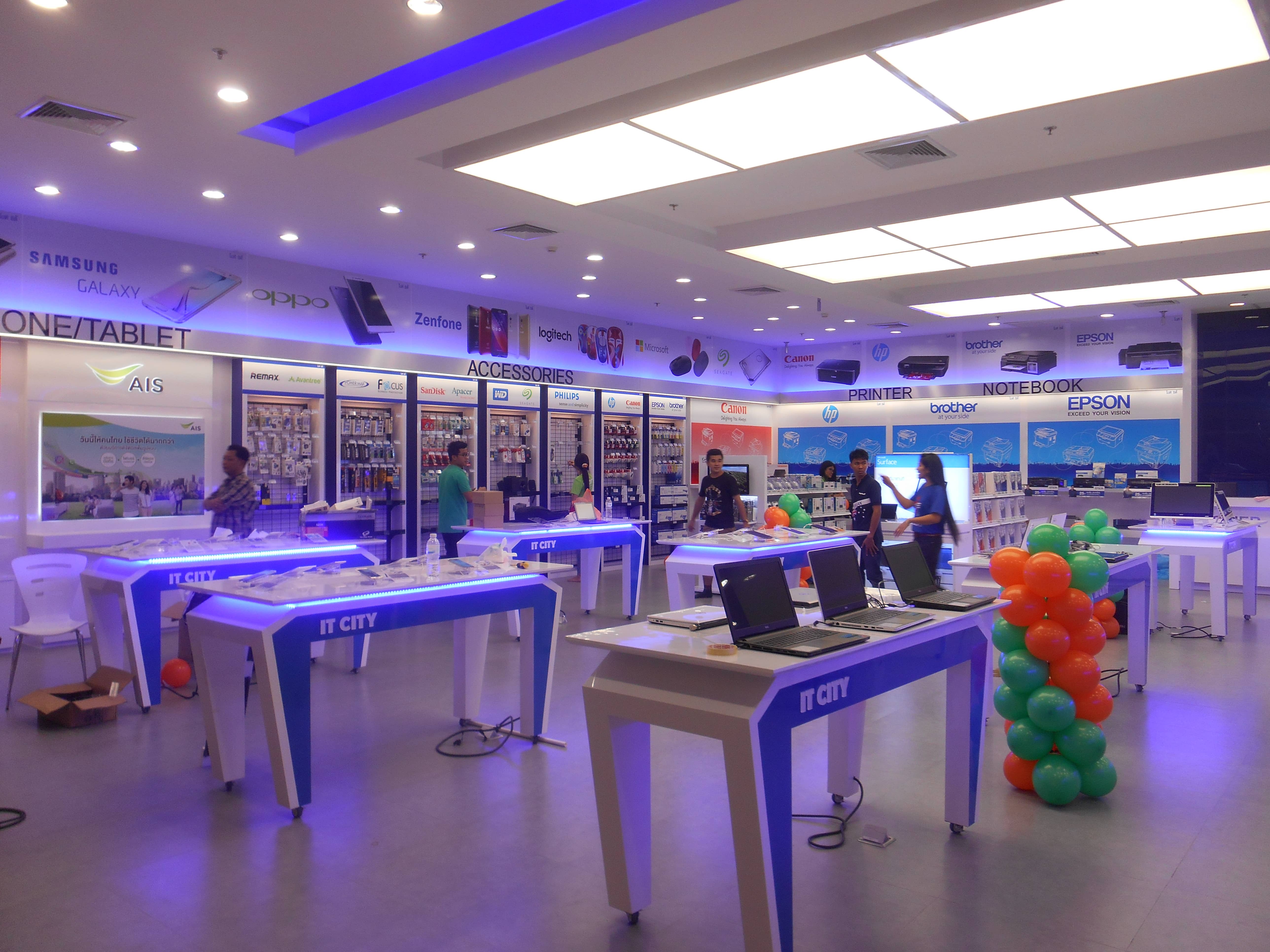 service booth by signmasterpro.co.th